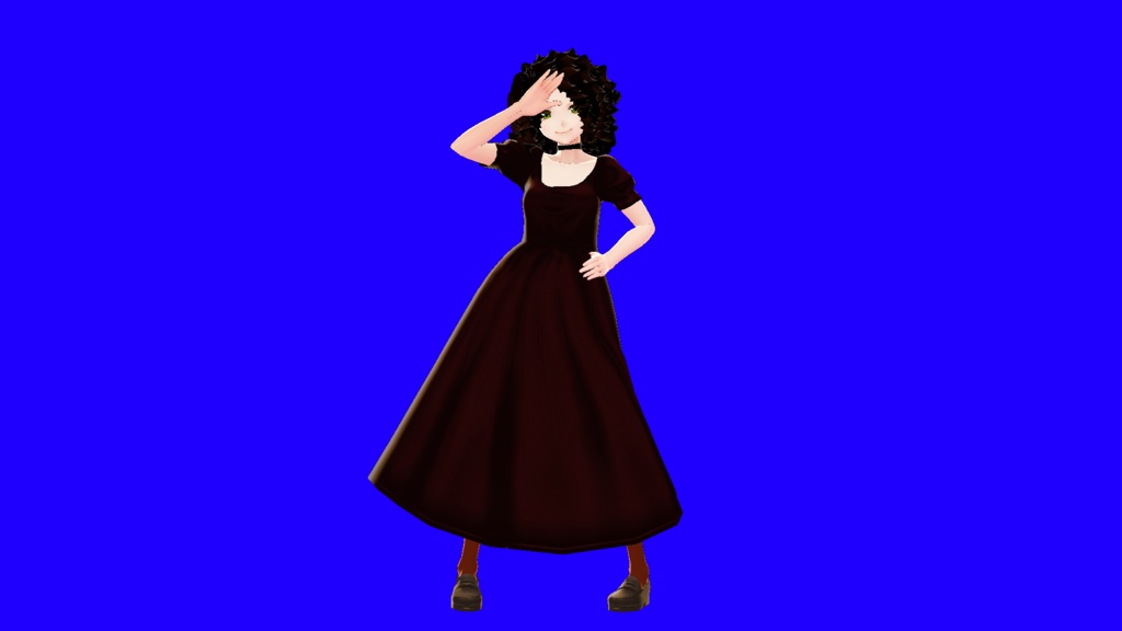 Simple Regal Gown (+Free Download)