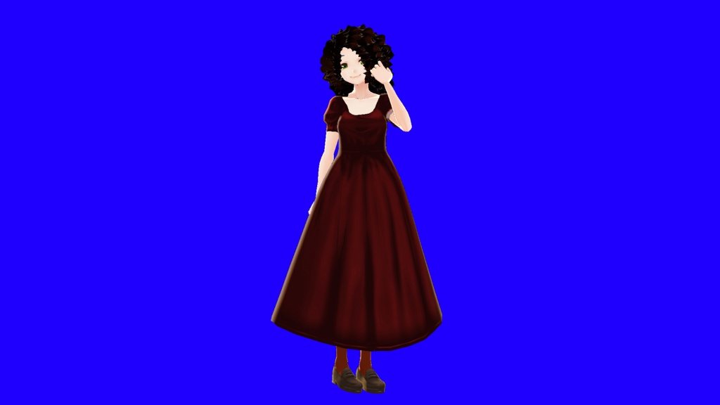 Simple Regal Gown (+Free Download)