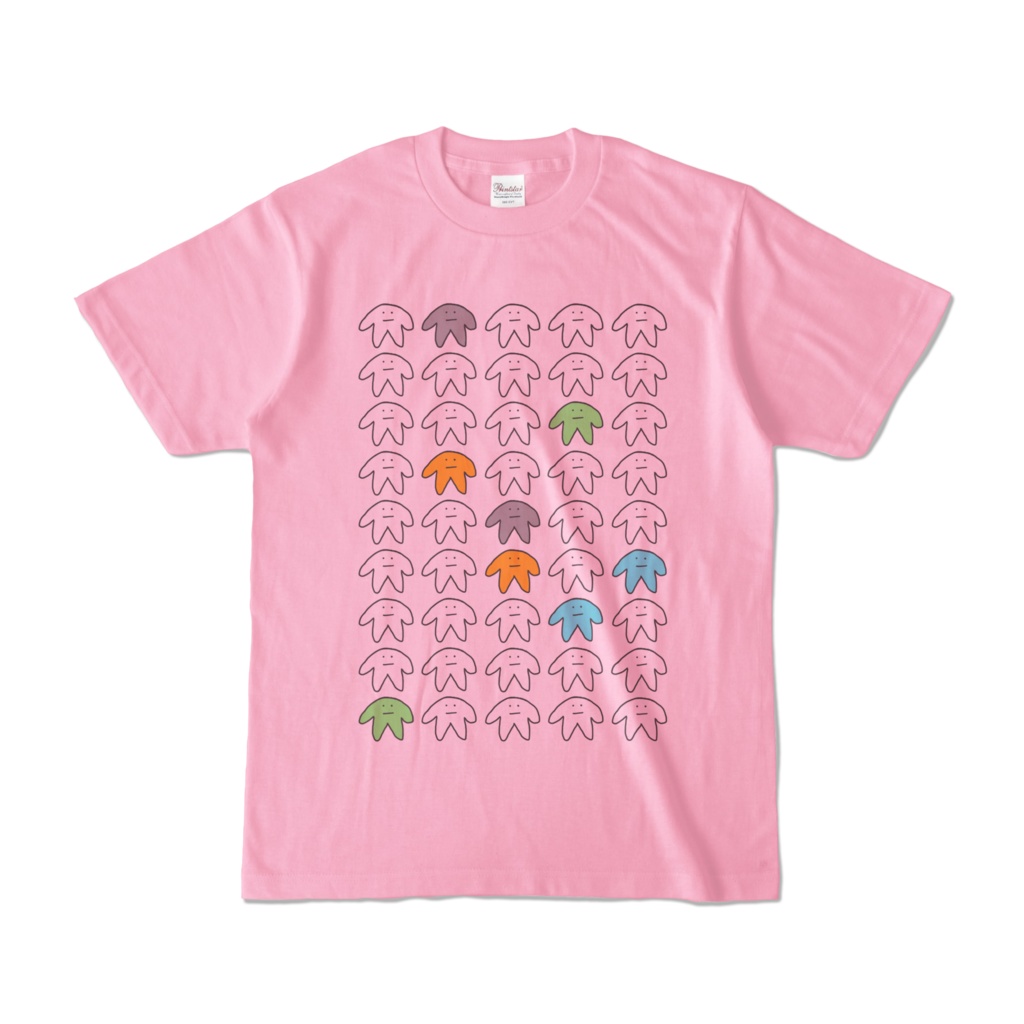 たくさんのからだTシャツ カラーいろいろ