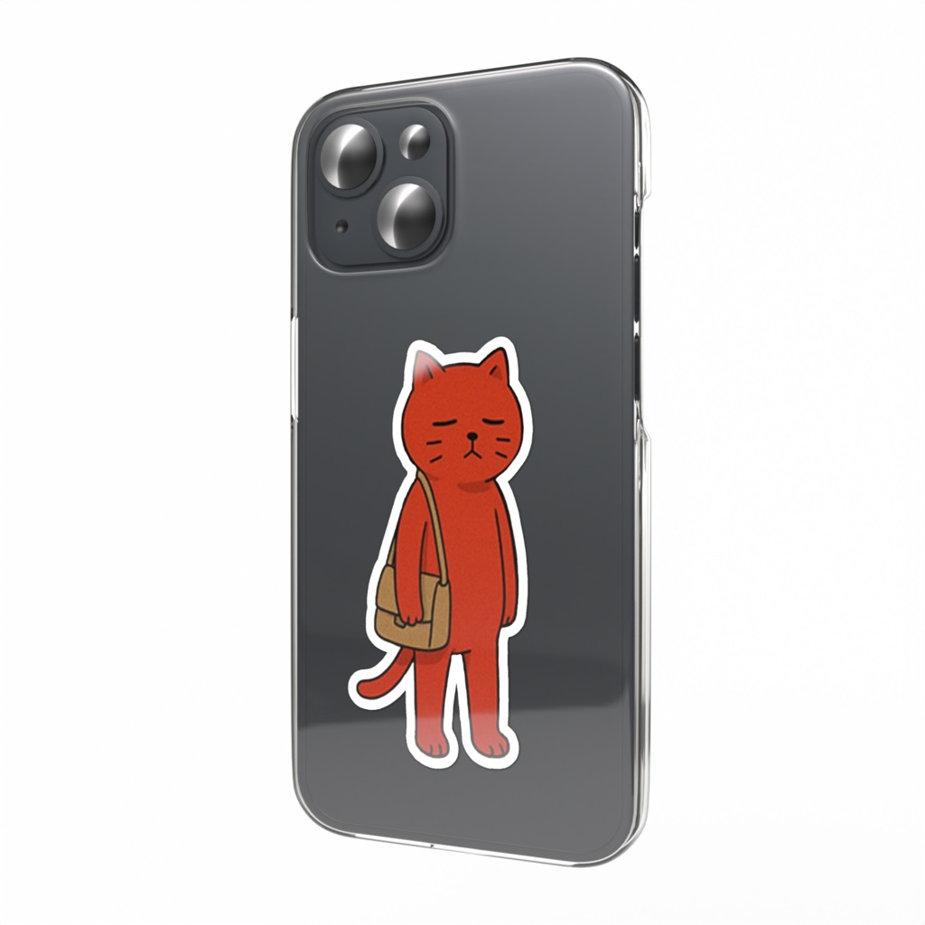 ヘルバン急行 しょんぼりネコ太ステッカー