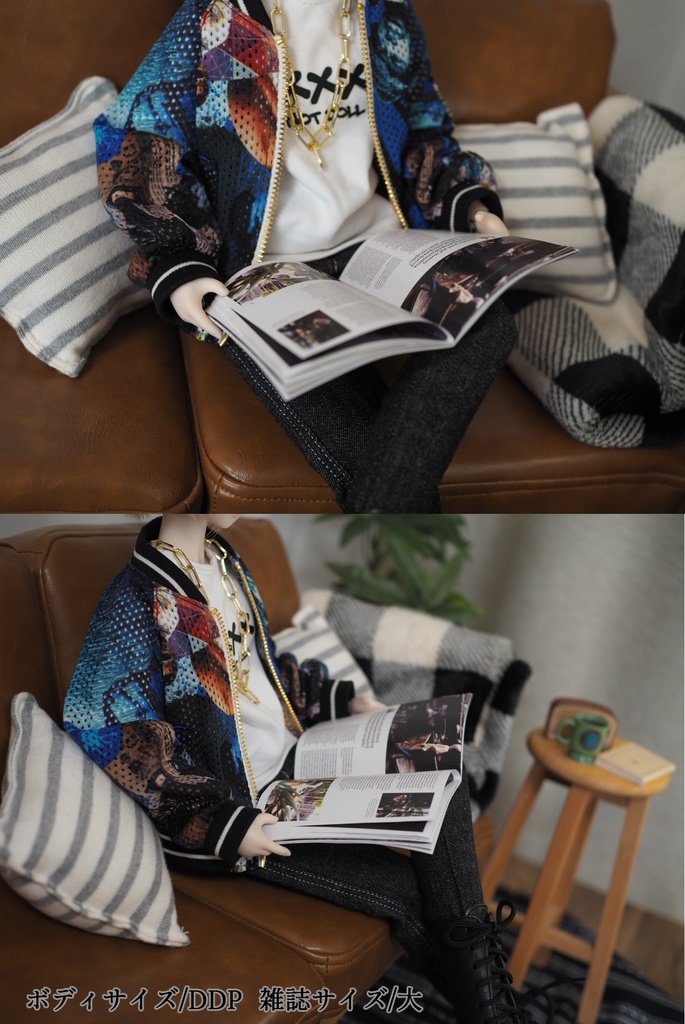 【1/4~1/3サイズ】ドール用雑誌