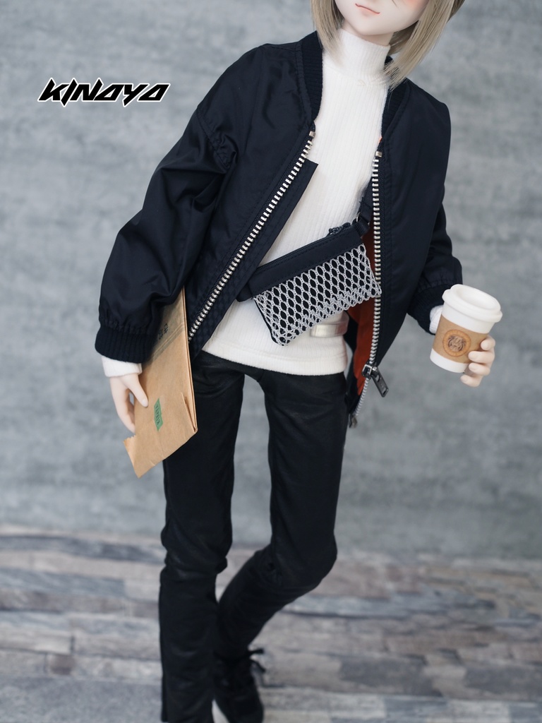 【ドール用バッグ】メッシュサコッシュ