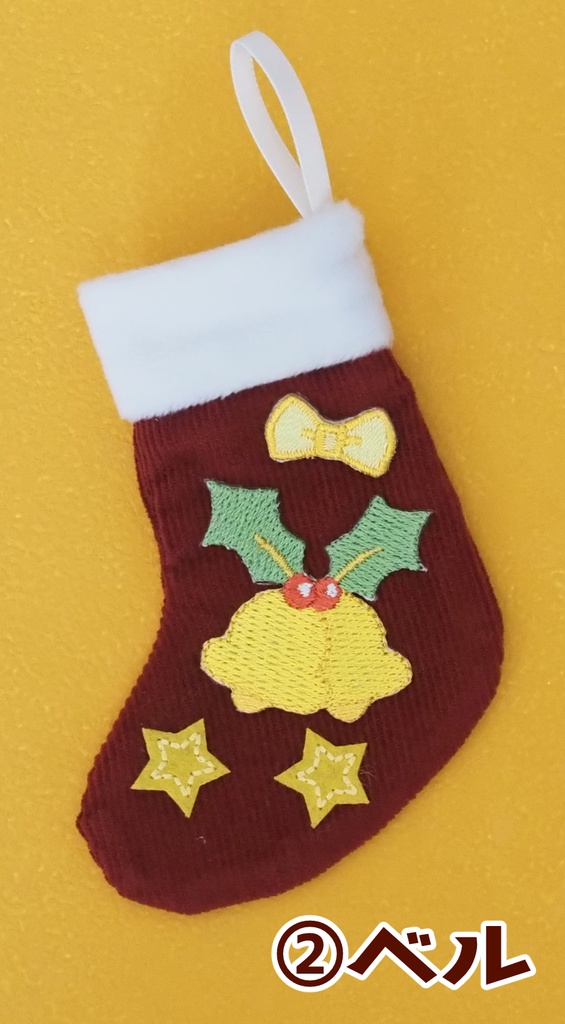 【ドール用】クリスマスソックス