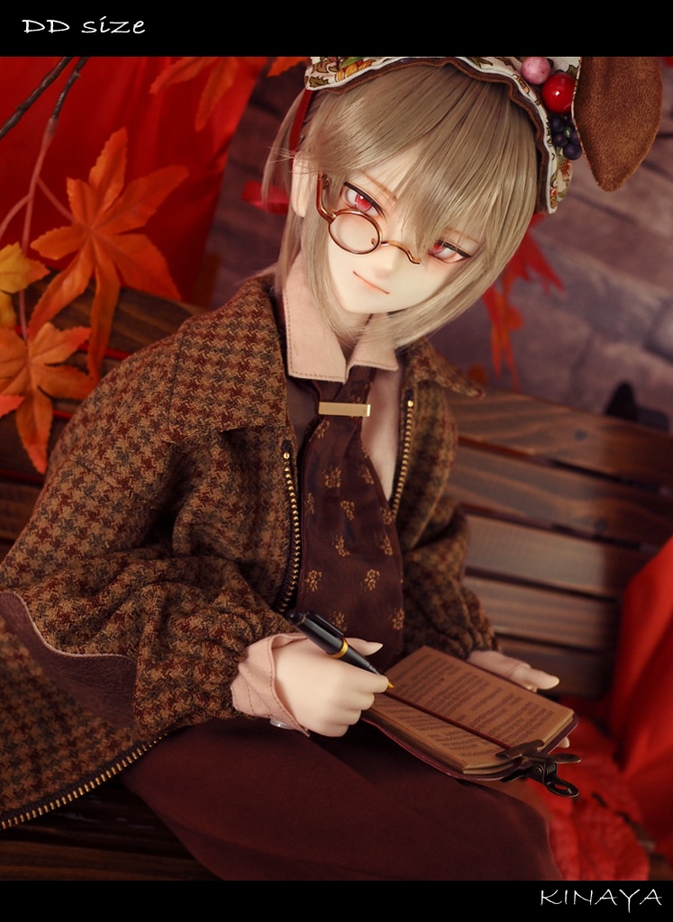 【ドール用】革ノートセット