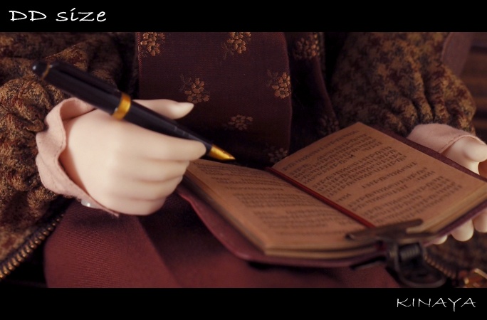 【ドール用】革ノートセット