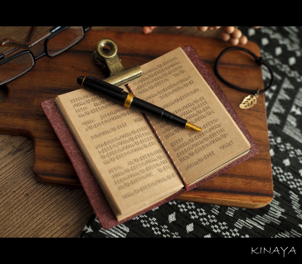 【ドール用】革ノートセット