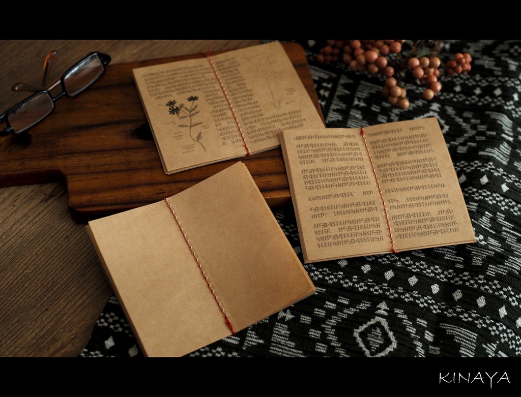 【ドール用】革ノートセット