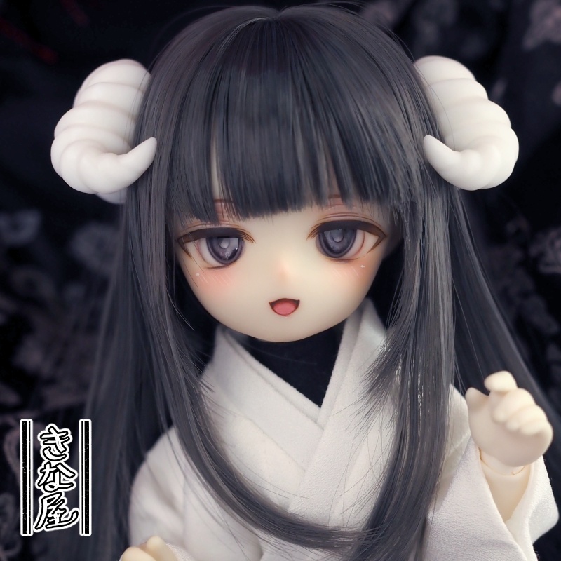 1/6スケールTinyFox C-04カスタムヘッド(白巧)+アイ①