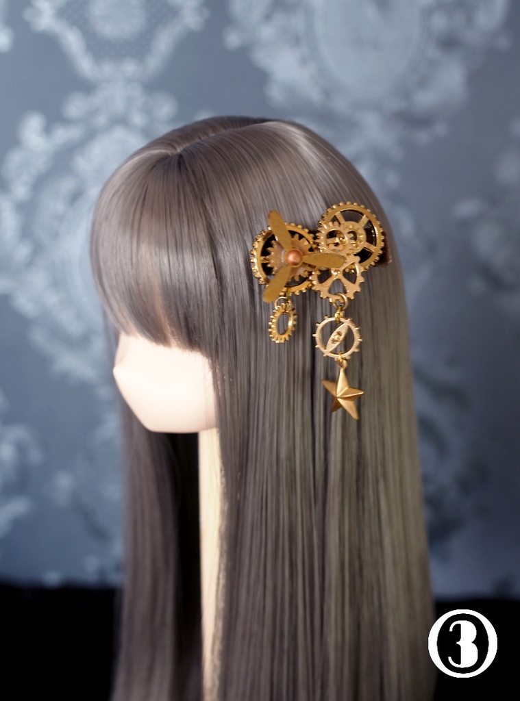 【1/4～1/3サイズ】ヘアアクセサリー