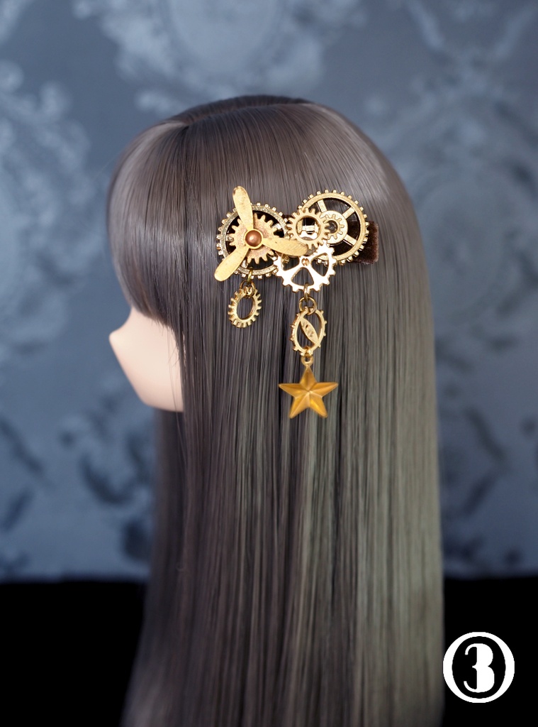 【1/4～1/3サイズ】ヘアアクセサリー