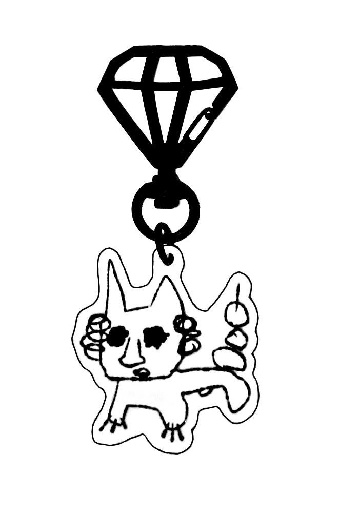 まんてぃこあアクリルキーホルダー