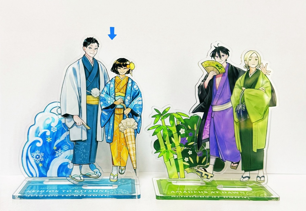 着物ミカコンフレーム付アクリルスタンド