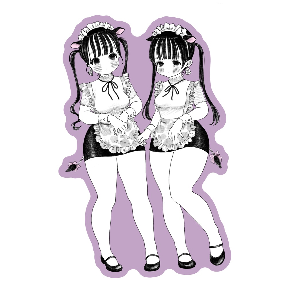 めるてぃ~みるく ステッカー