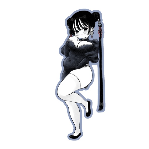 チャイナ娘 ステッカー