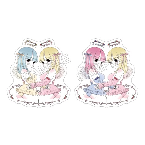 天使 ステッカー