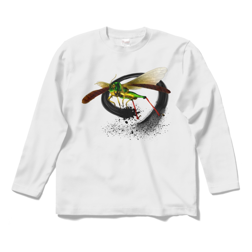 長袖トノサマバッタTシャツ