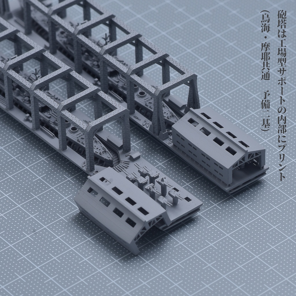 1/3000 高雄型重巡洋艦 鳥海/摩耶