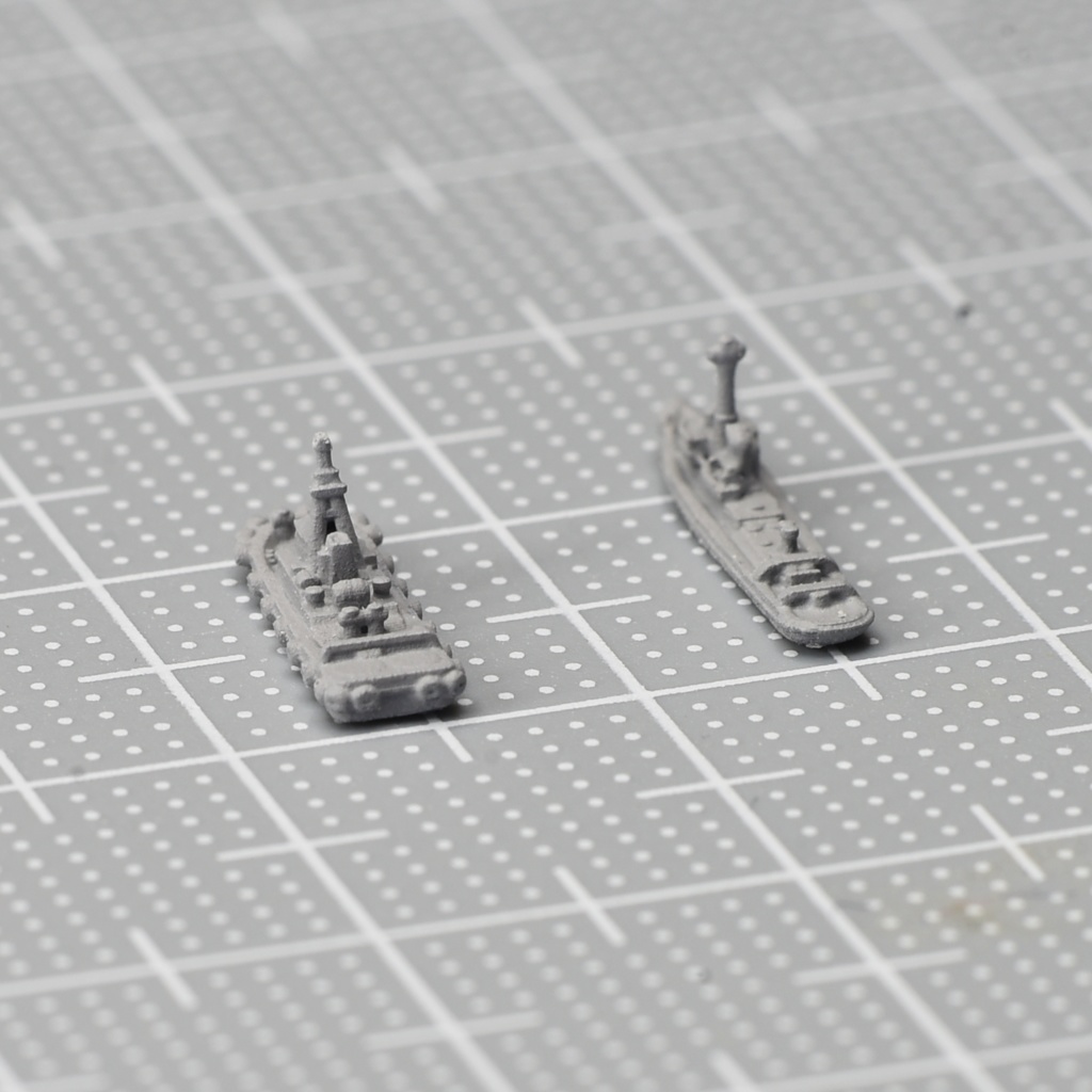 1/3000・1/2000 タグボート4隻セット(現用 or 大戦時)