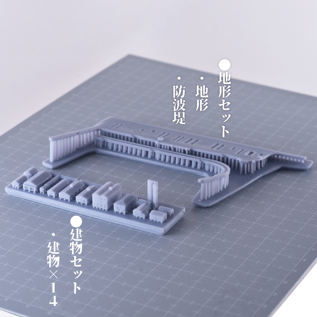 1/3000 呉工廠防備隊セット