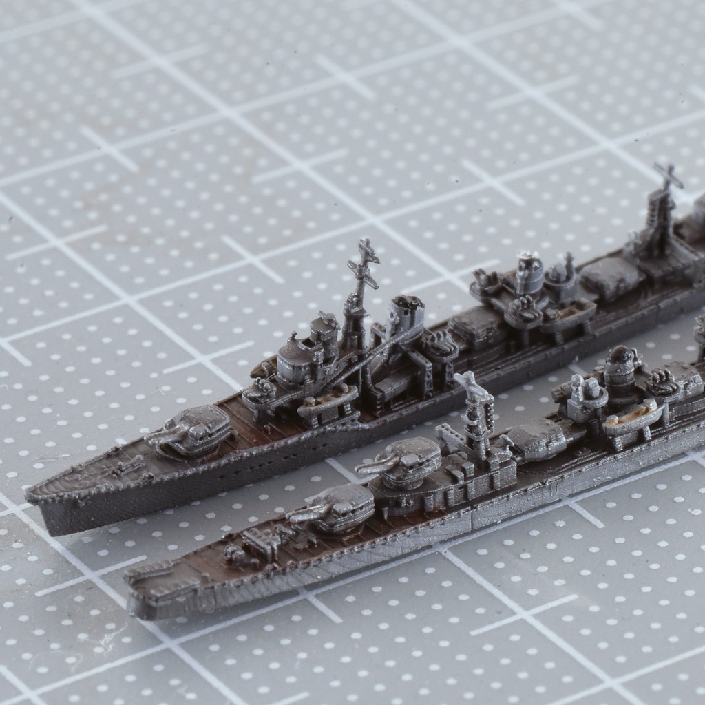 1/3000 夕雲型駆逐艦 2隻セット