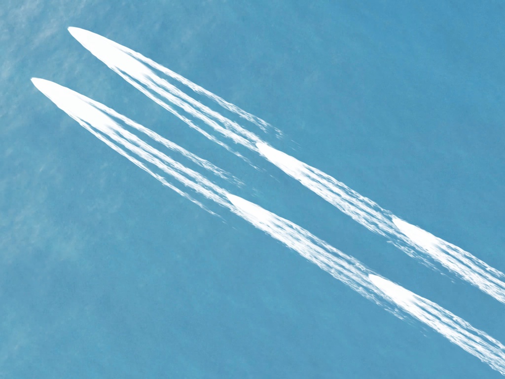 動く背景/海 タブレット用005「陣形No.5」