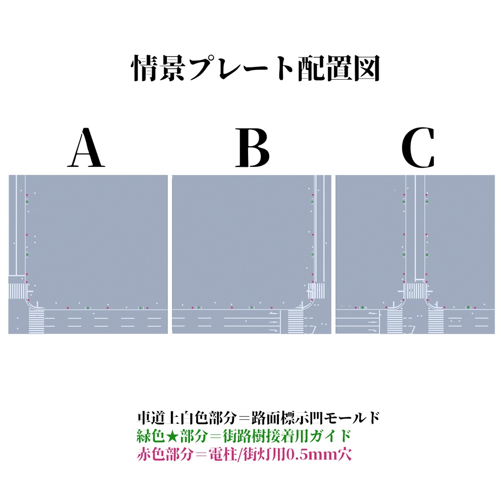 1/700情景プレート1