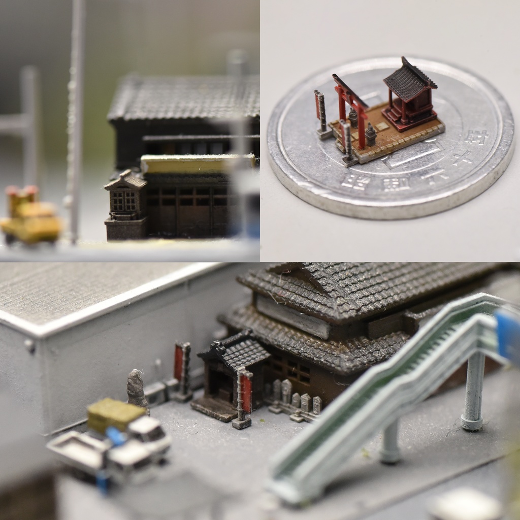 1/700 現代野外情景セット3 伝統信仰編