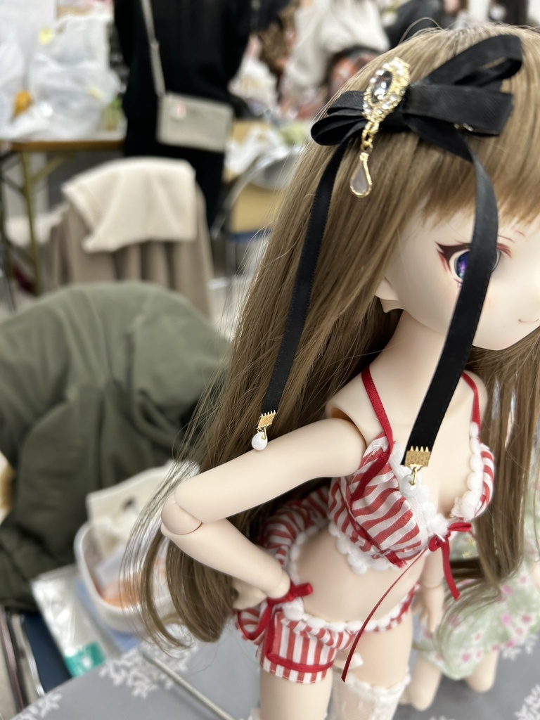 ドール用ヘアクリップ