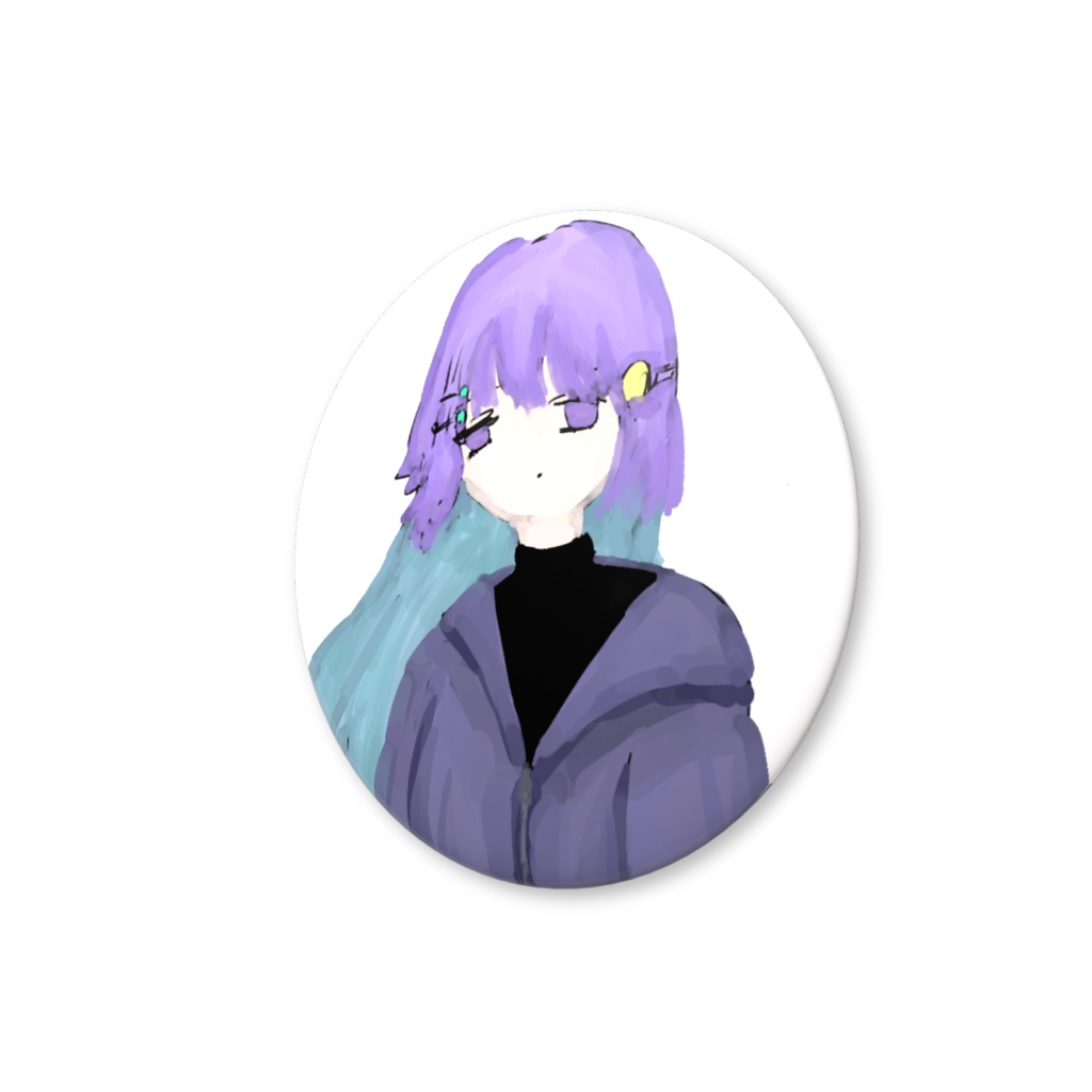 夢雲の缶バッジ