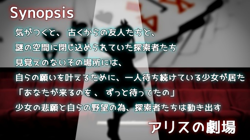 CoCシナリオ【アリスの劇場】