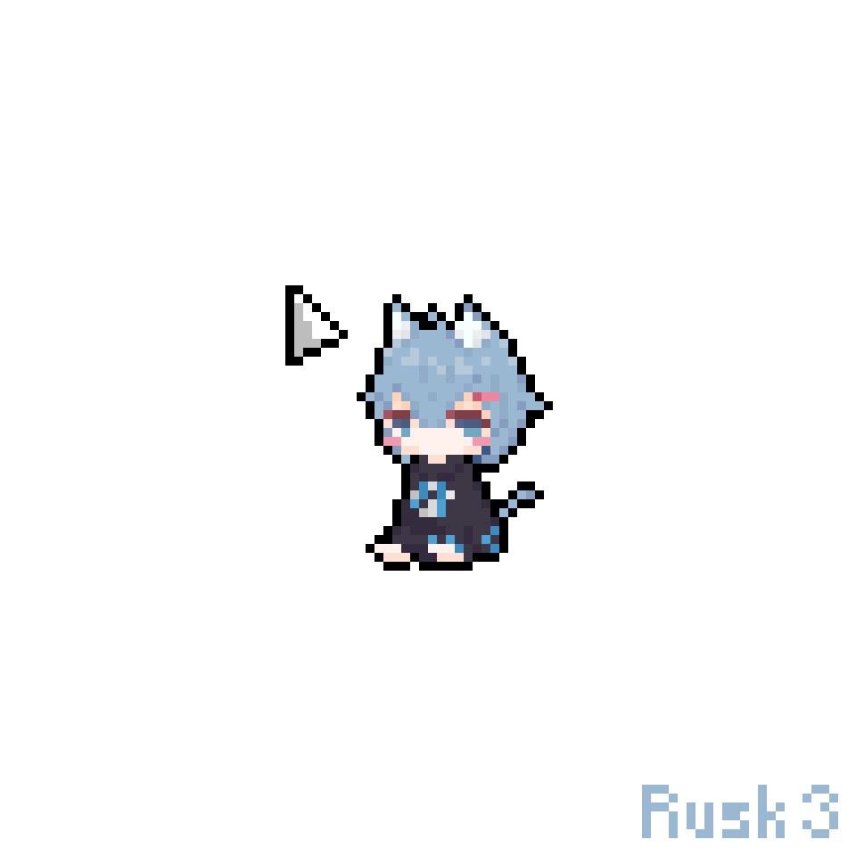 【無料】ラスクちゃんの動くマウスカーソル4種+α 14パターン