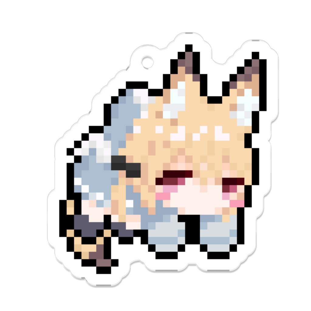 こまどアバターのアクリルキーホルダー