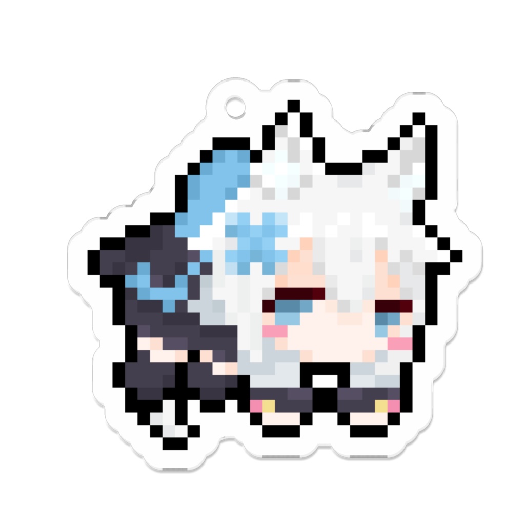 こまどアバターのアクリルキーホルダー