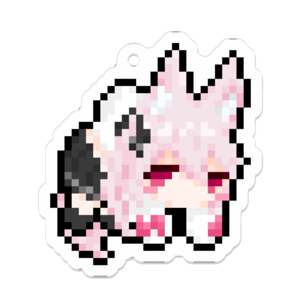 こまどアバターのアクリルキーホルダー