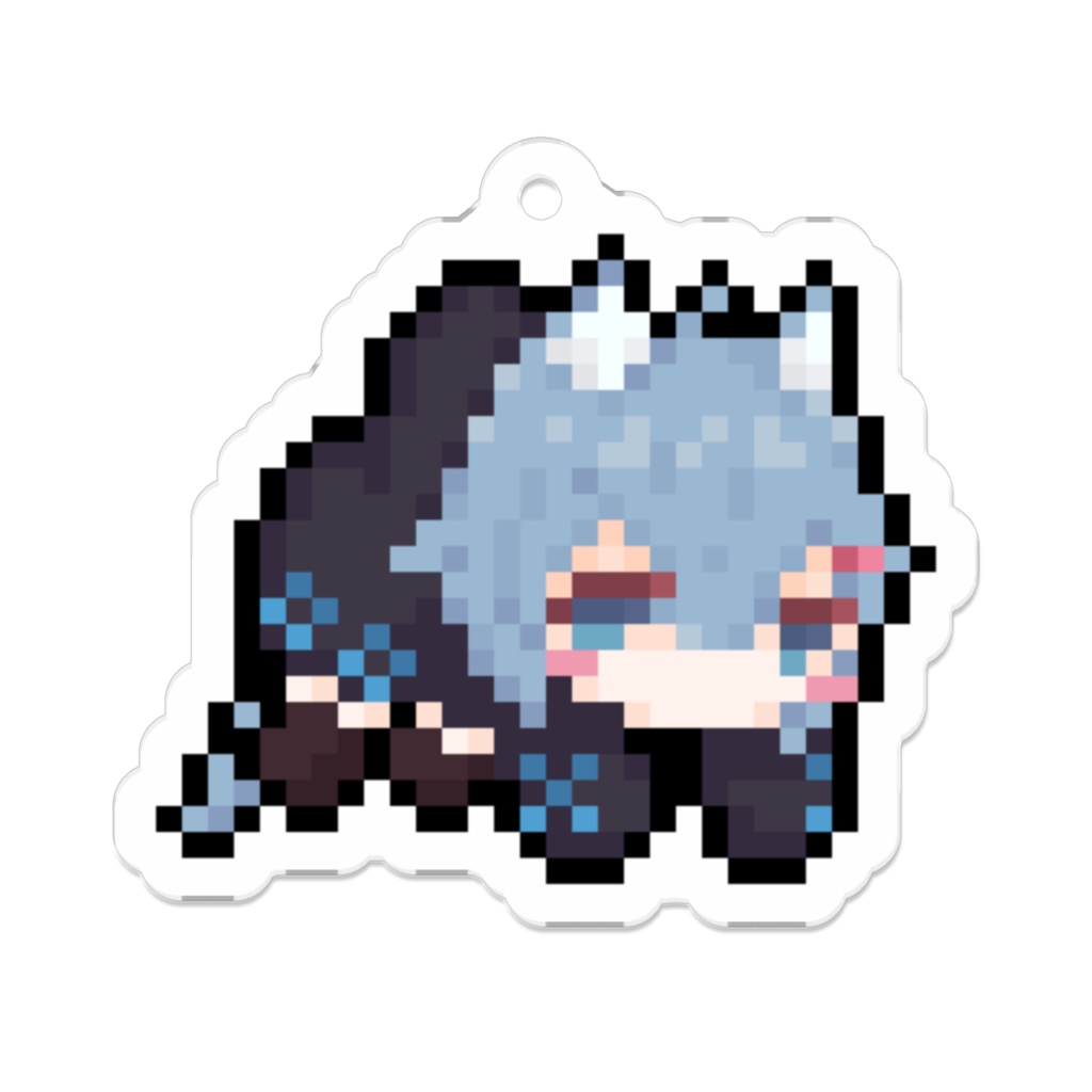 こまどアバターのアクリルキーホルダー