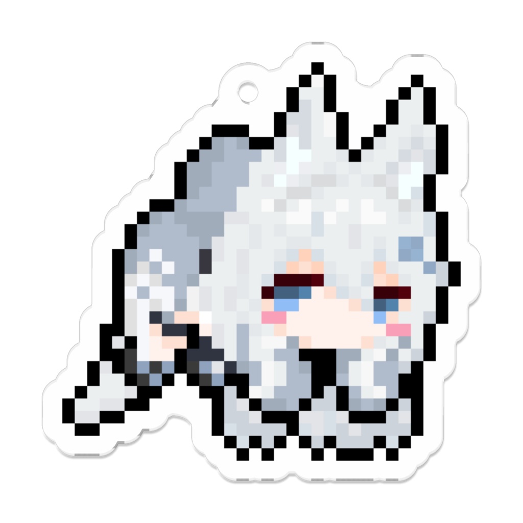 こまどアバターのアクリルキーホルダー