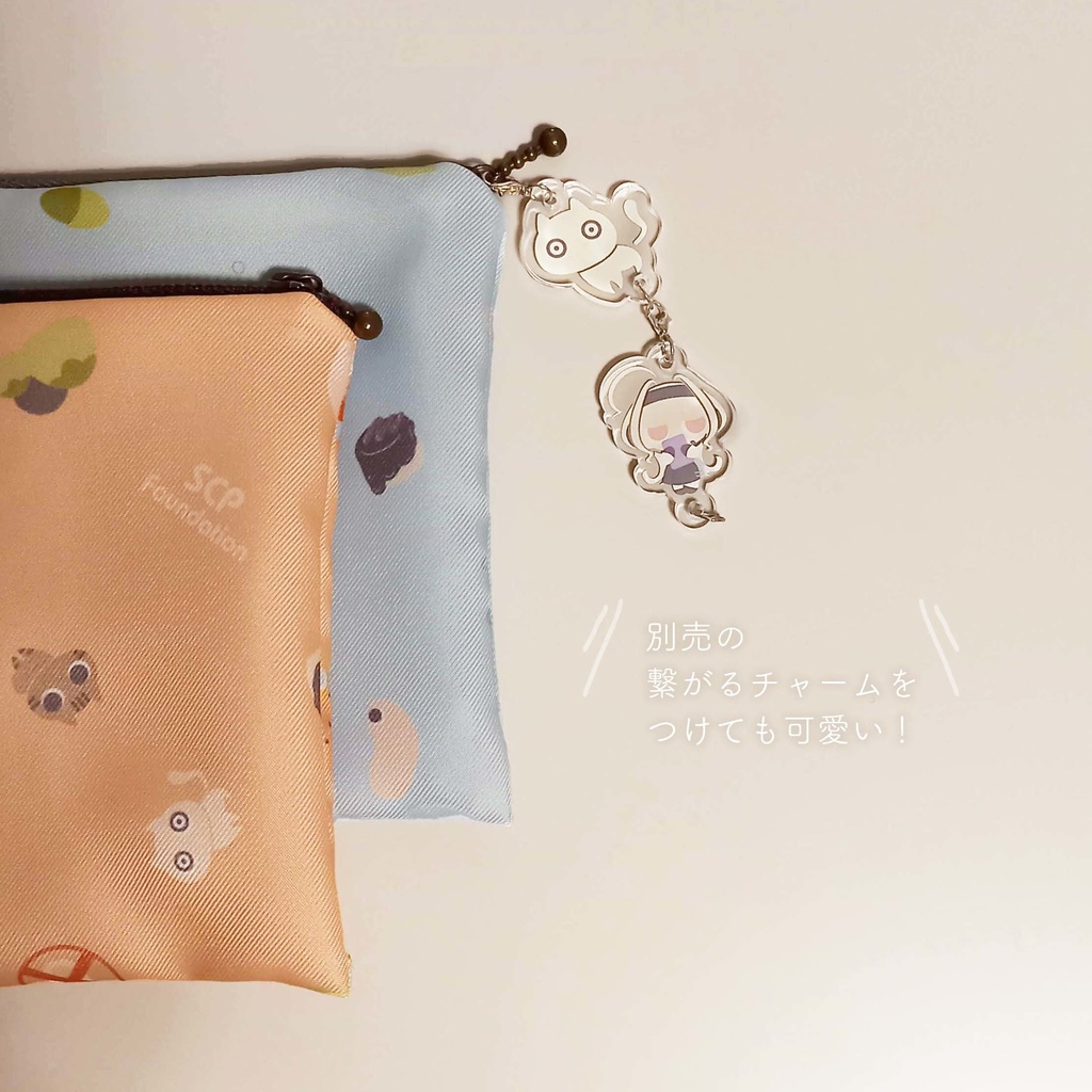 SCP総柄ポーチ【収デン3】