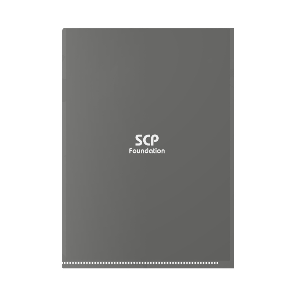 【SCP Foundation】SCiP手描き風クリアファイル