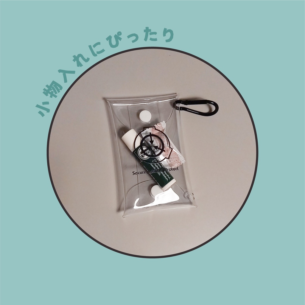 【SCP Foundation】財団ロゴ クリアマルチケース【収デン5】