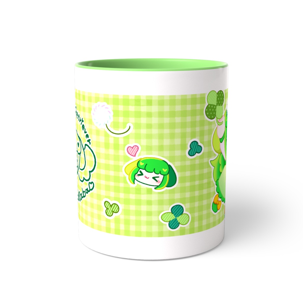 はっぴーわんちわマグカップ