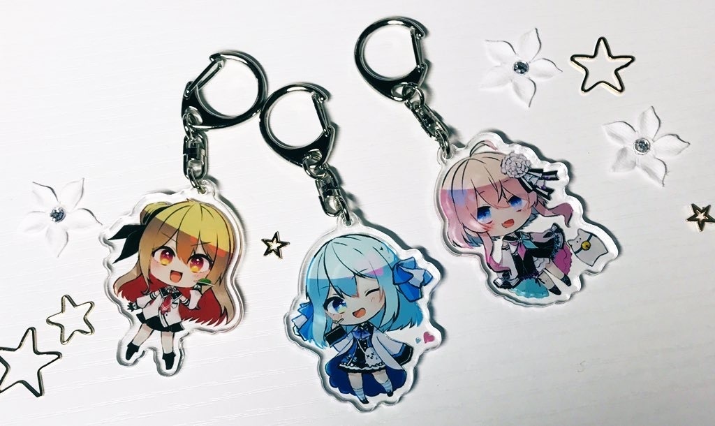 【非公式】幽ヶ崎海愛 アクリルキーホルダー