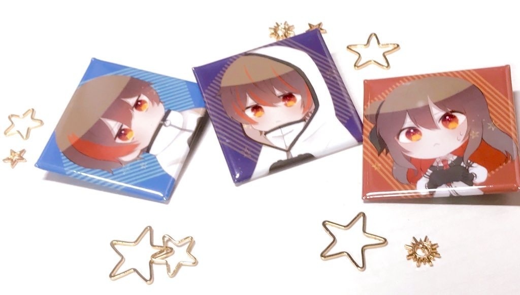 【非公式】 楪家缶バッジ