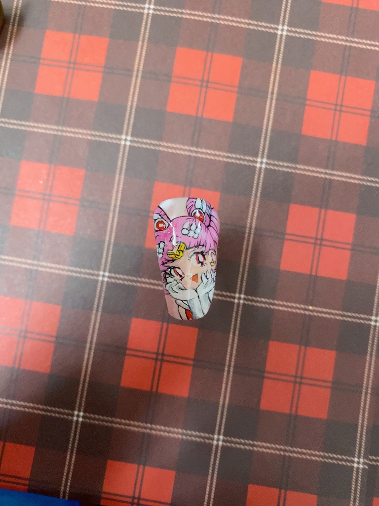 痛ネイル(セーラームーン)ちびムーン