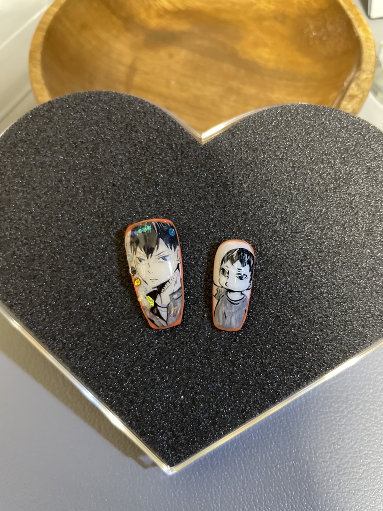 痛ネイル 影山飛雄 ハイキュー