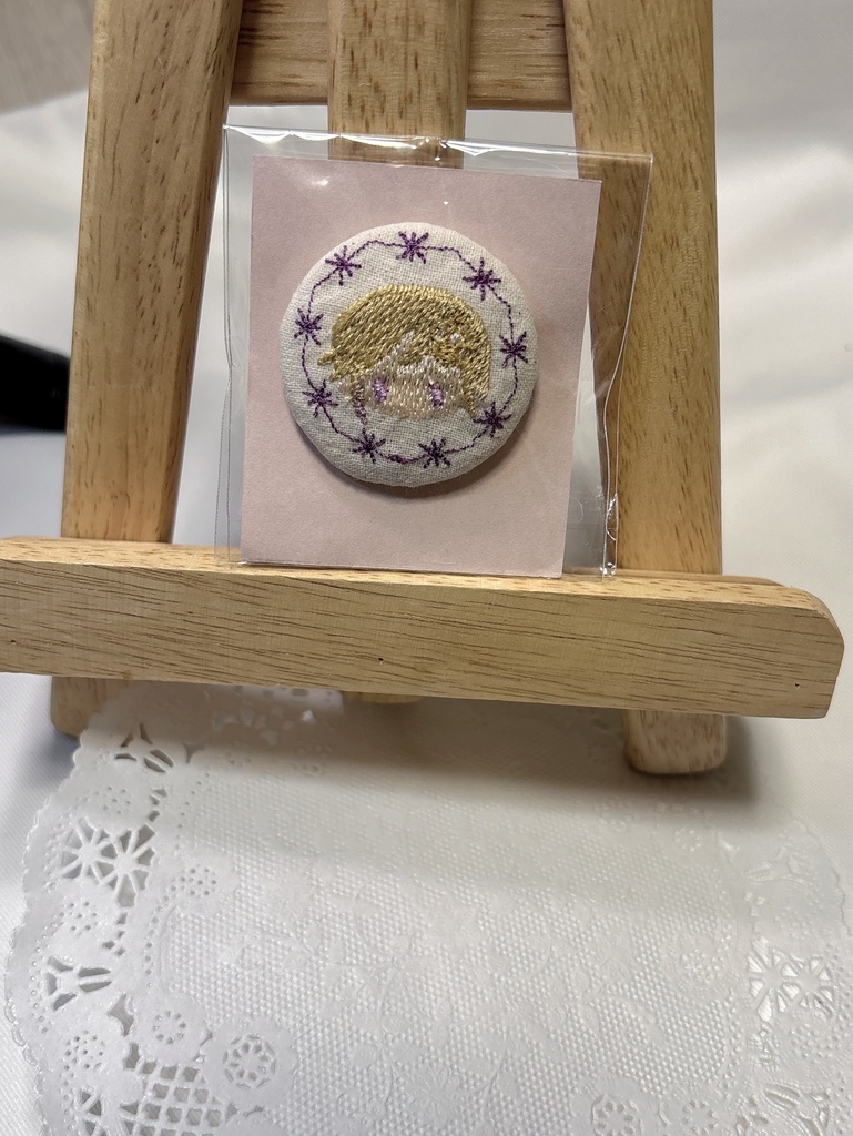 刺繍缶バッチ エース デュース エペル セベク カリム ヴィル リリア