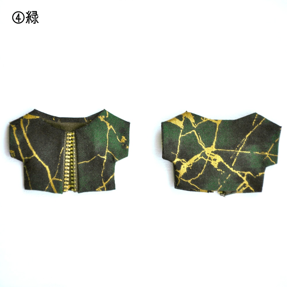 和調金彩 ムラ染め風ジャケット