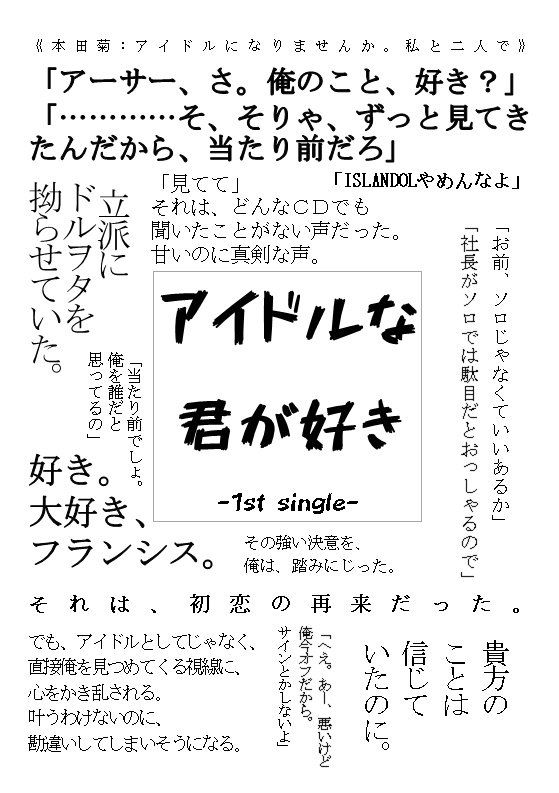 アイドルな君が好き-1st single- remix ver.