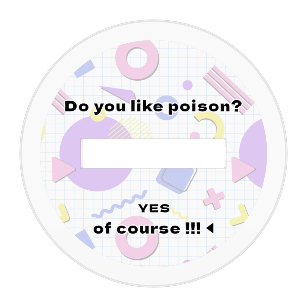 アクリルスタンド(土台デザインあり)【アクリルスタンド【Oc/ドリッド】