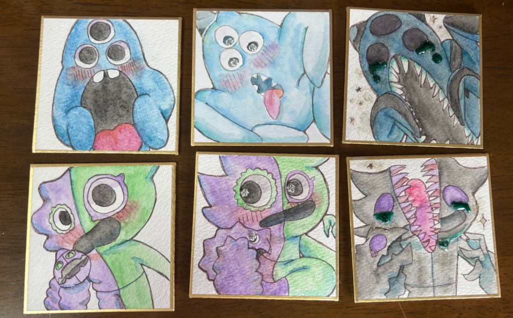 ナブ&ジェス豆色紙