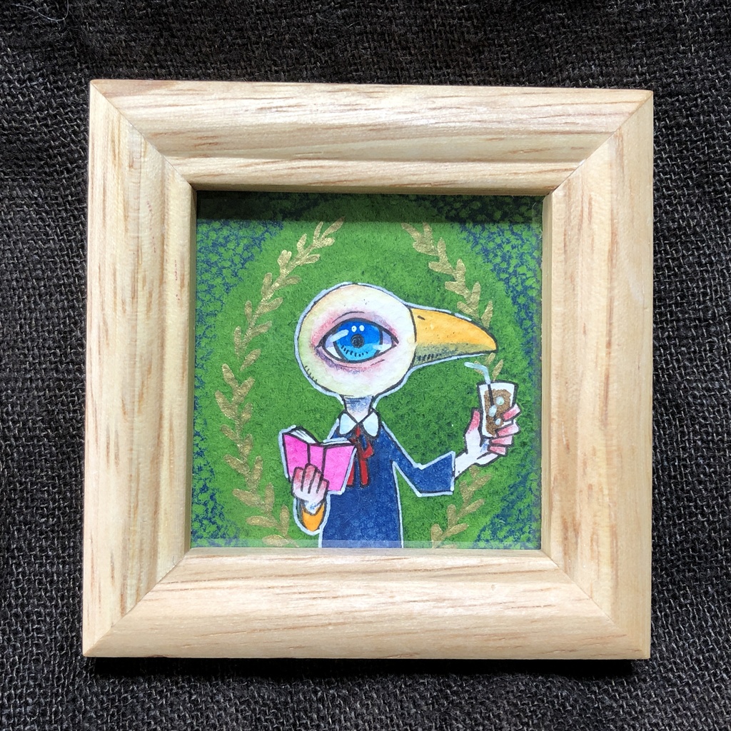 ミニ原画【トリ】